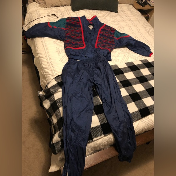 Vintage 90s windbreaker set - Picture 1 of 5